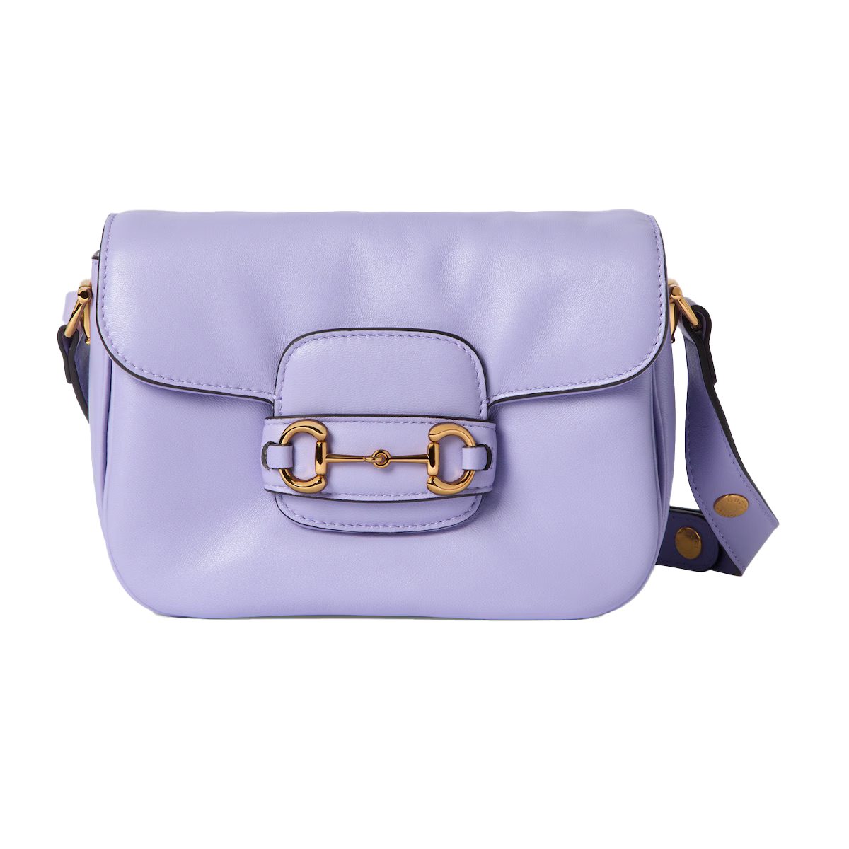 Gucci Horsebit 1955 Aura mini shoulder bag lilac leather