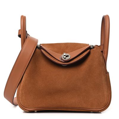 Hermes Veau Grizzly Swift Mini Lindy 20 Gold