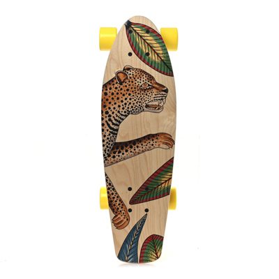 Hermes Wood Savana Dance Short Board Skateboard