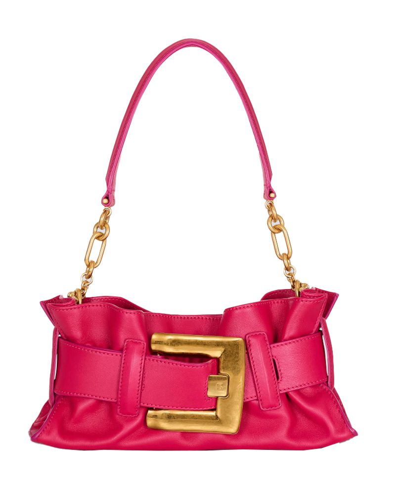 Mini Anthem Shoulder bag in calfskin leather pink Mini Anthem Shoulder bag in calfskin leather pink
