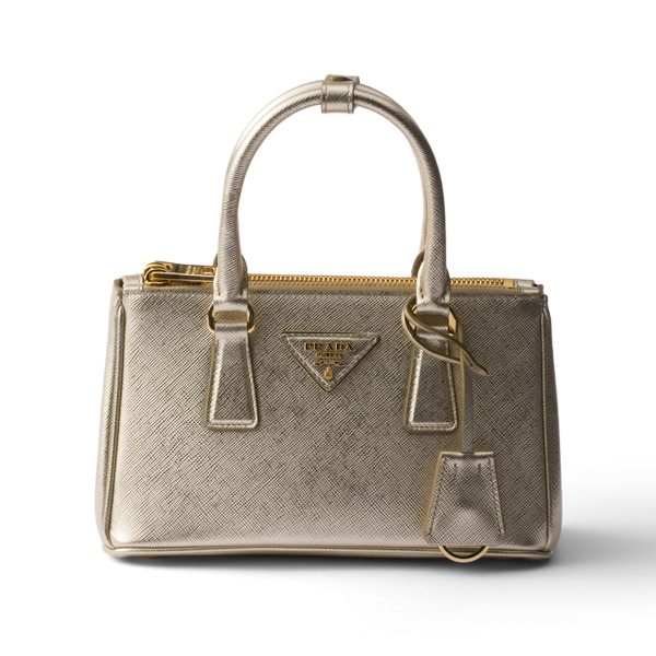 Playful Tricks Add a Whimsical Touch to the Iconic Prada Galleria This Season 4 Prada Galleria mini Saffiano leather bag