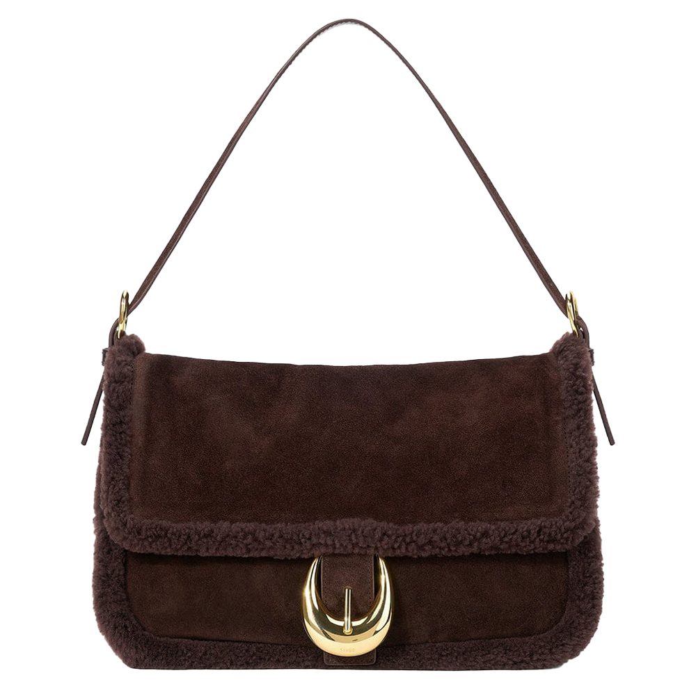 STAUD Shearling Bag