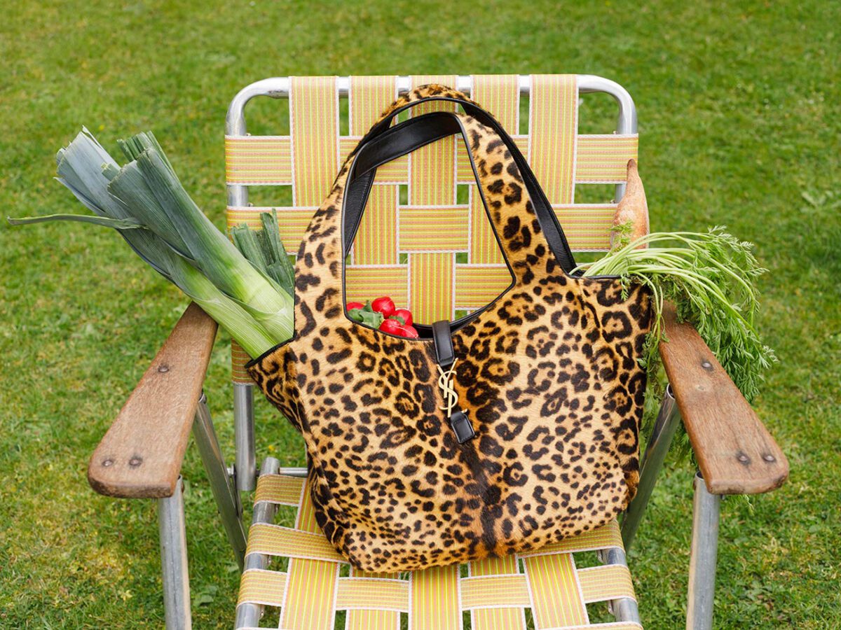 Saint Laurent Continues to Nail Leopard