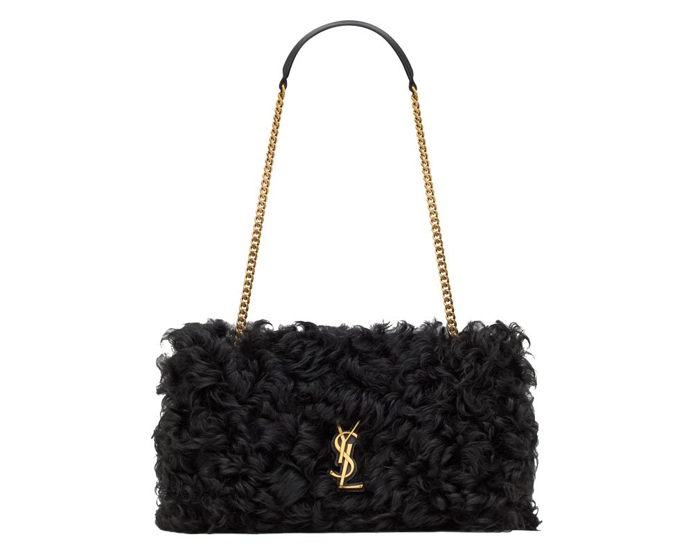 Saint Laurent Shearling Bag