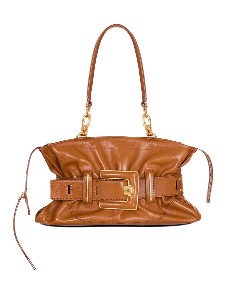 balmain Calfskin leather Anthem bag brown balmain Calfskin leather Anthem bag brown