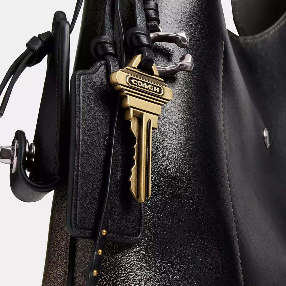 coach 28 black brown