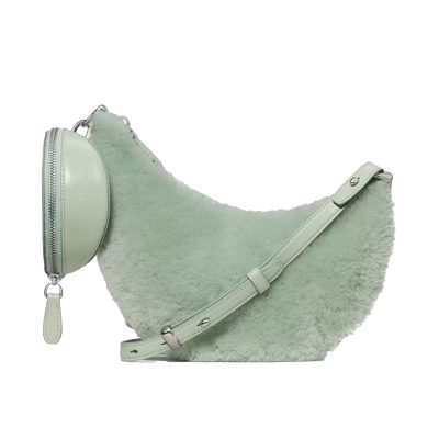 kate spade duo shearling bag