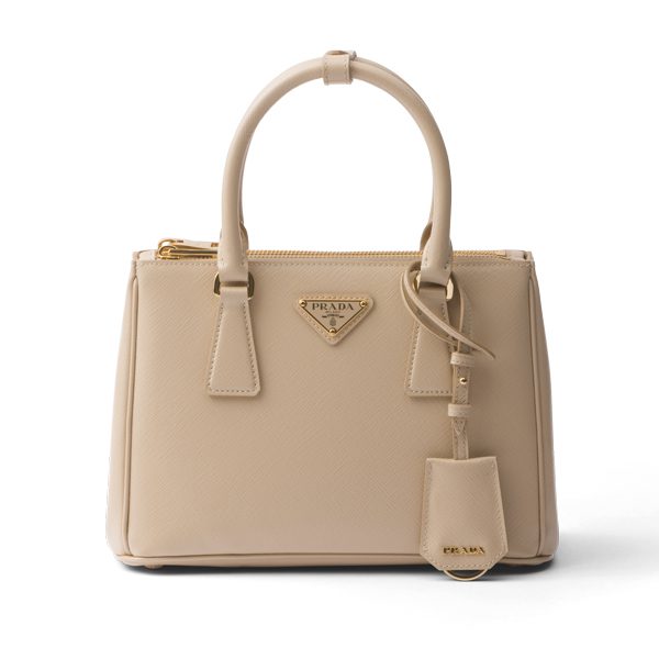 Playful Tricks Add a Whimsical Touch to the Iconic Prada Galleria This Season 2 mini Prada Galleria Saffiano leather bag