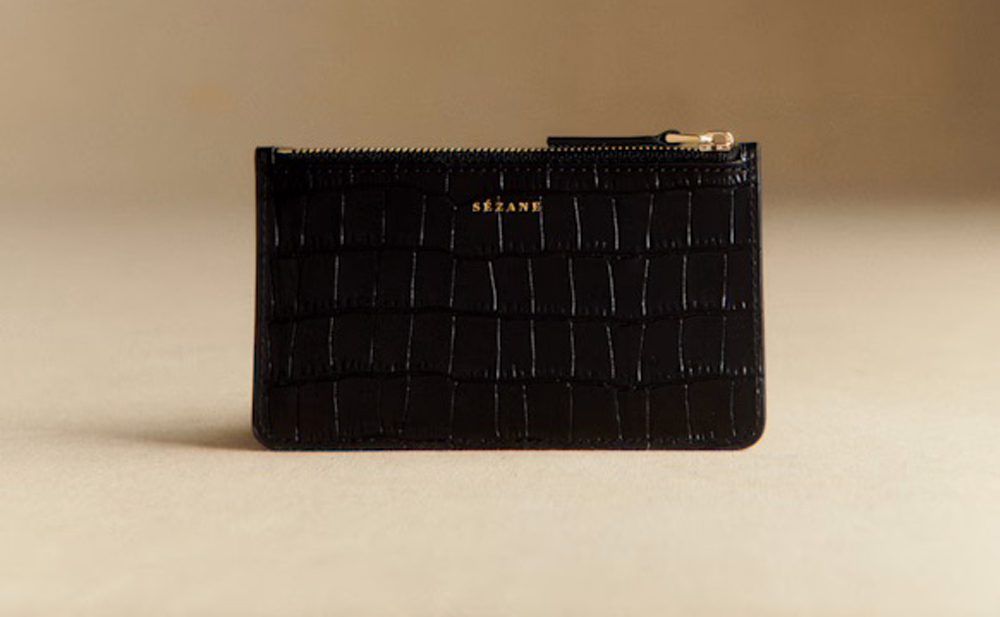 sezane alfred large card holder