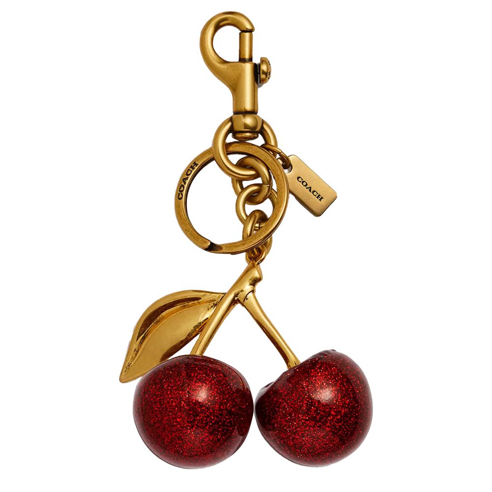Coach Cherry Bag Charm