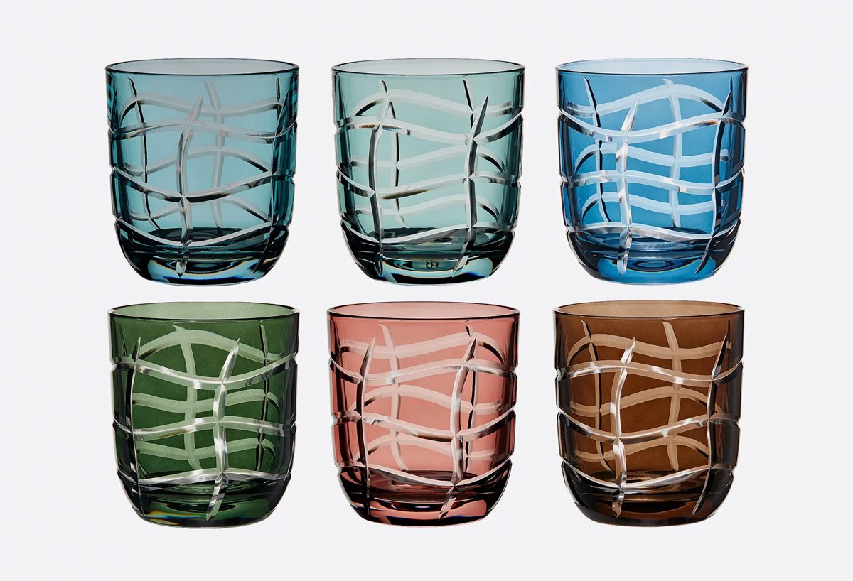 Dior Set of Six Small Glasses