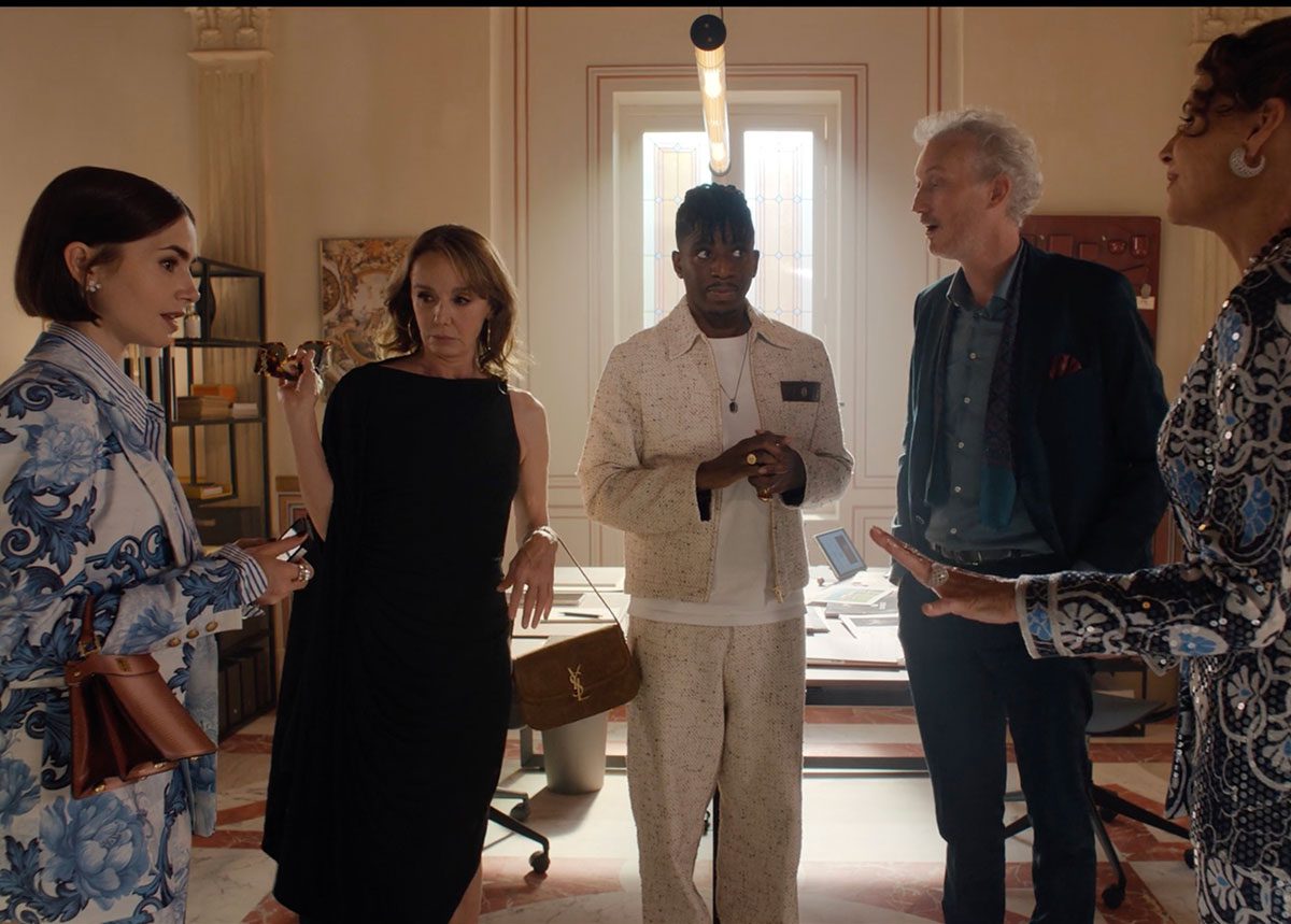 Emily in Paris S05E02 YSL Bag