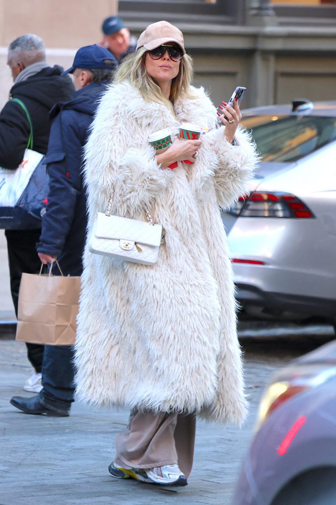 Heidi Klum Chanel Flap Bag