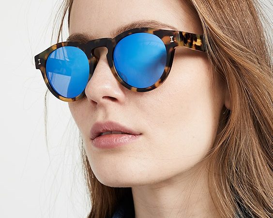 Illesteva Mirrored Sunglasses