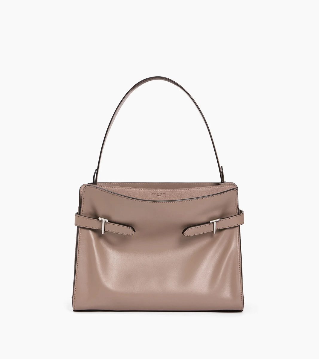 Le Tanneur Emie large shoulderbag in smooth leather and nubuck Le Tanneur Emie large shoulderbag in smooth leather and nubuck