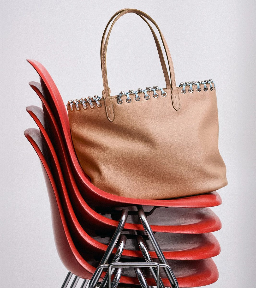 Le Tanneur Kitesy Martin Studio grained leather tote bag Le Tanneur Kitesy Martin Studio grained leather tote bag