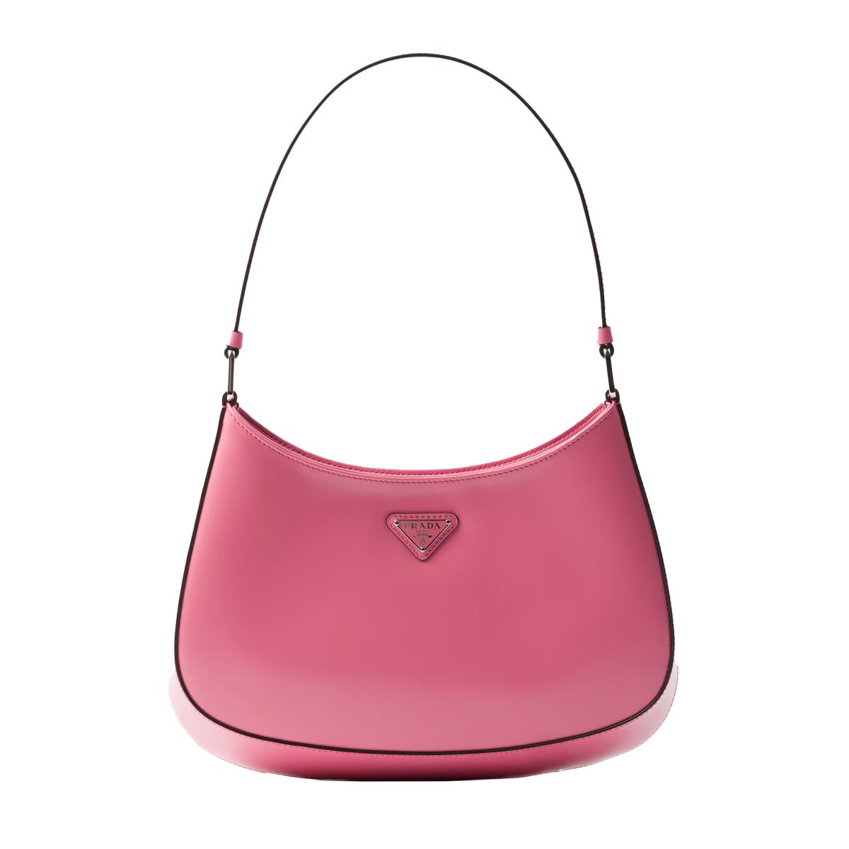 Prada Cleo brushed leather shoulder bag