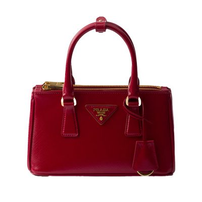 Prada Galleria patent Saffiano leather mini bag
