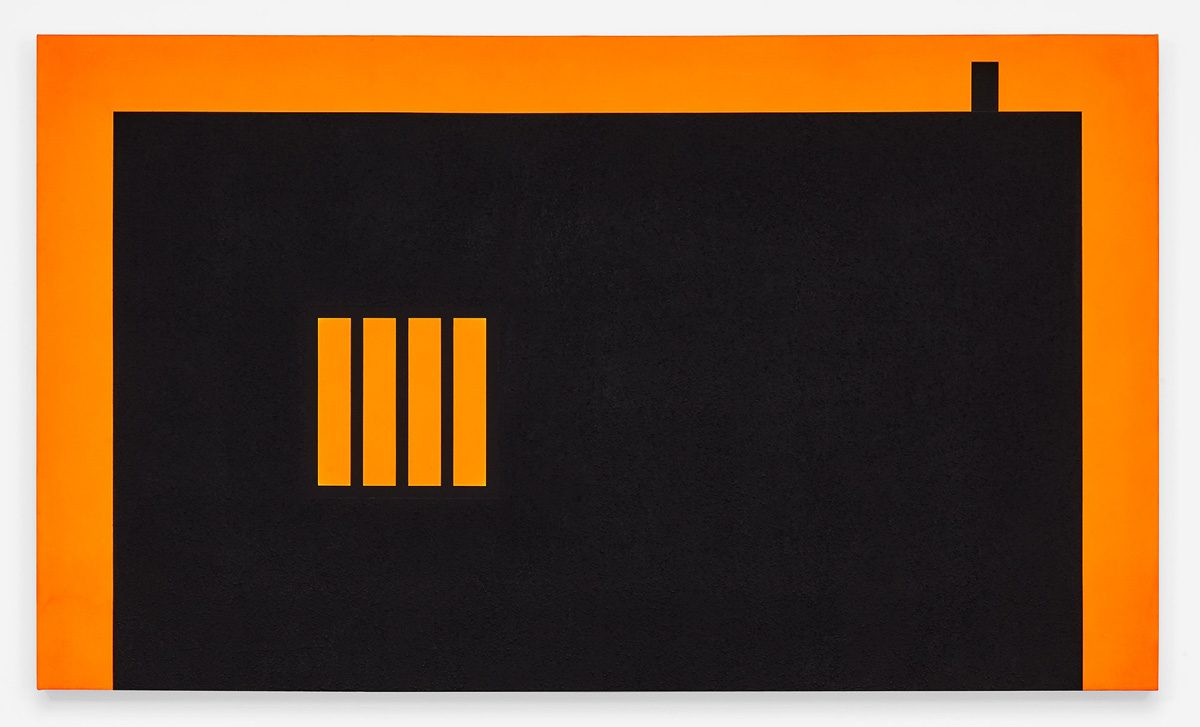 Rectangular Prison with Smokestack 1987