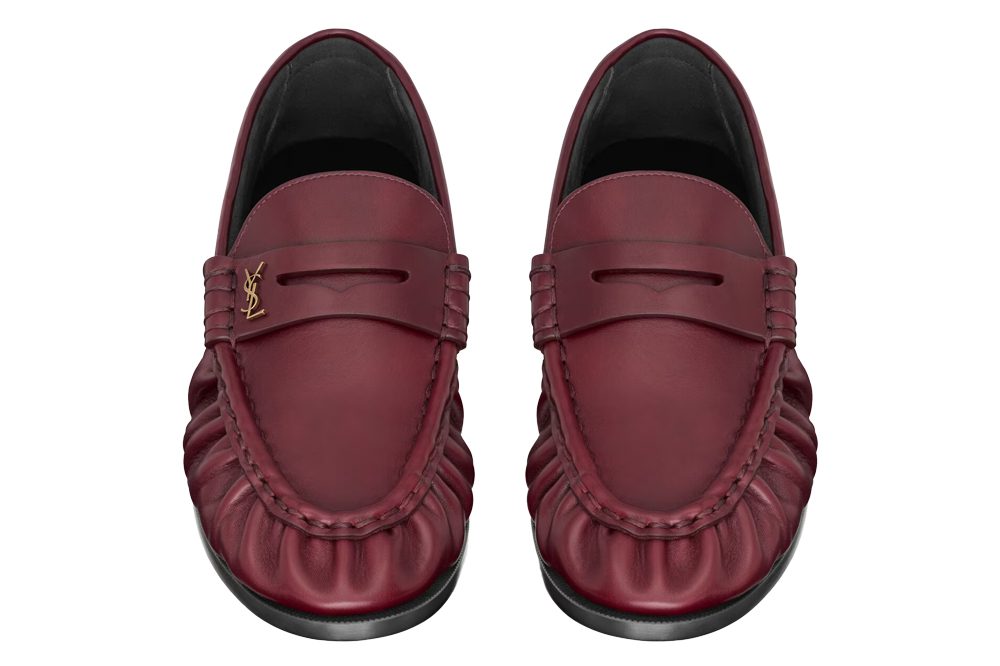 Saint Laurent Le Loafer Burgundy