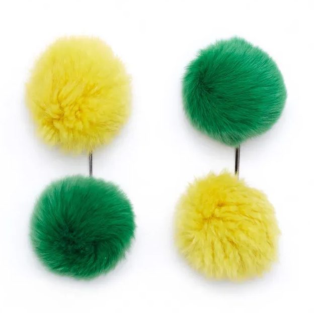 Tullest Pom Pom Earrings