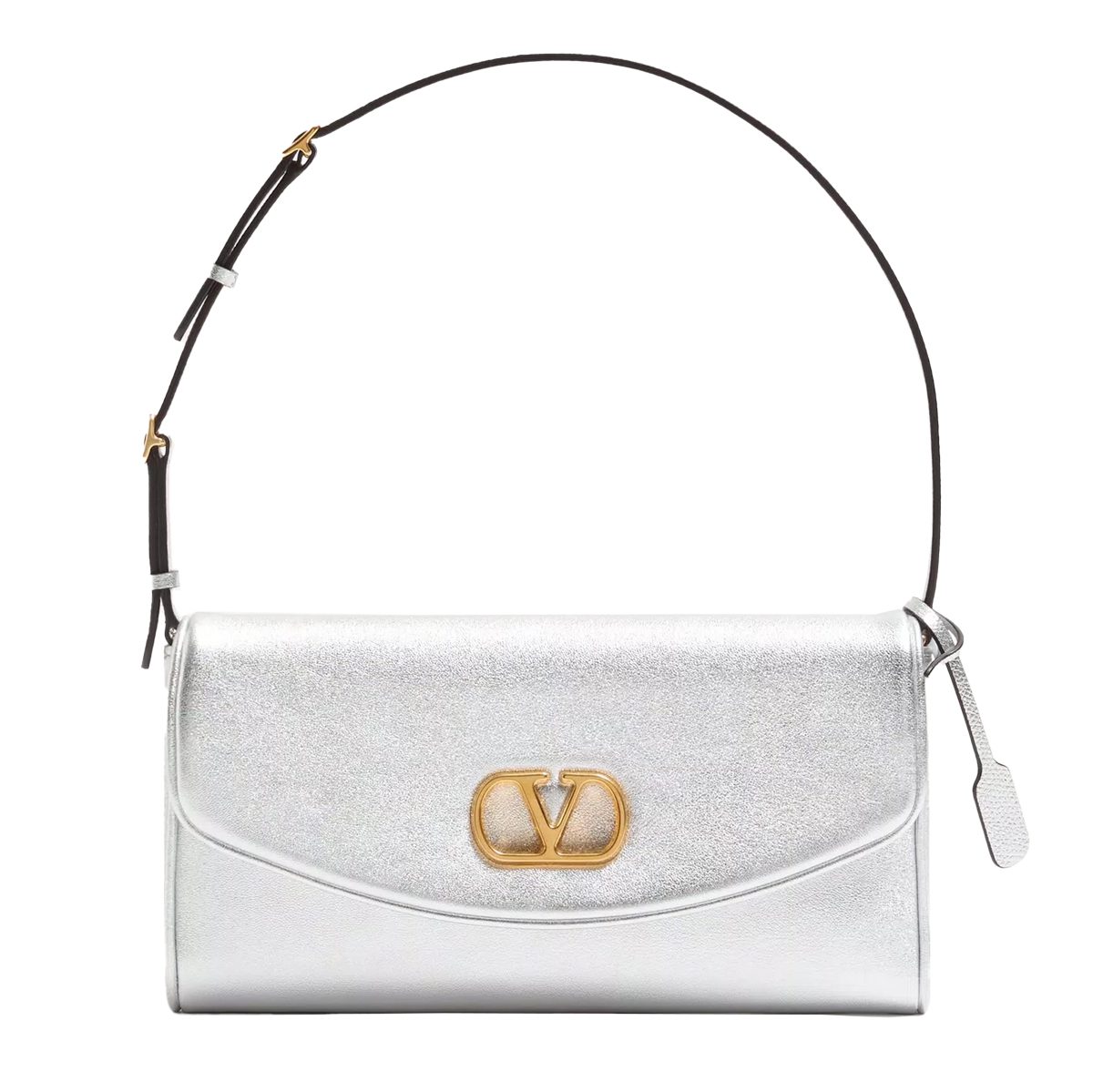 Valentino Garavani DeVain Small Shoulder Bag in Laminated Nappa Leather