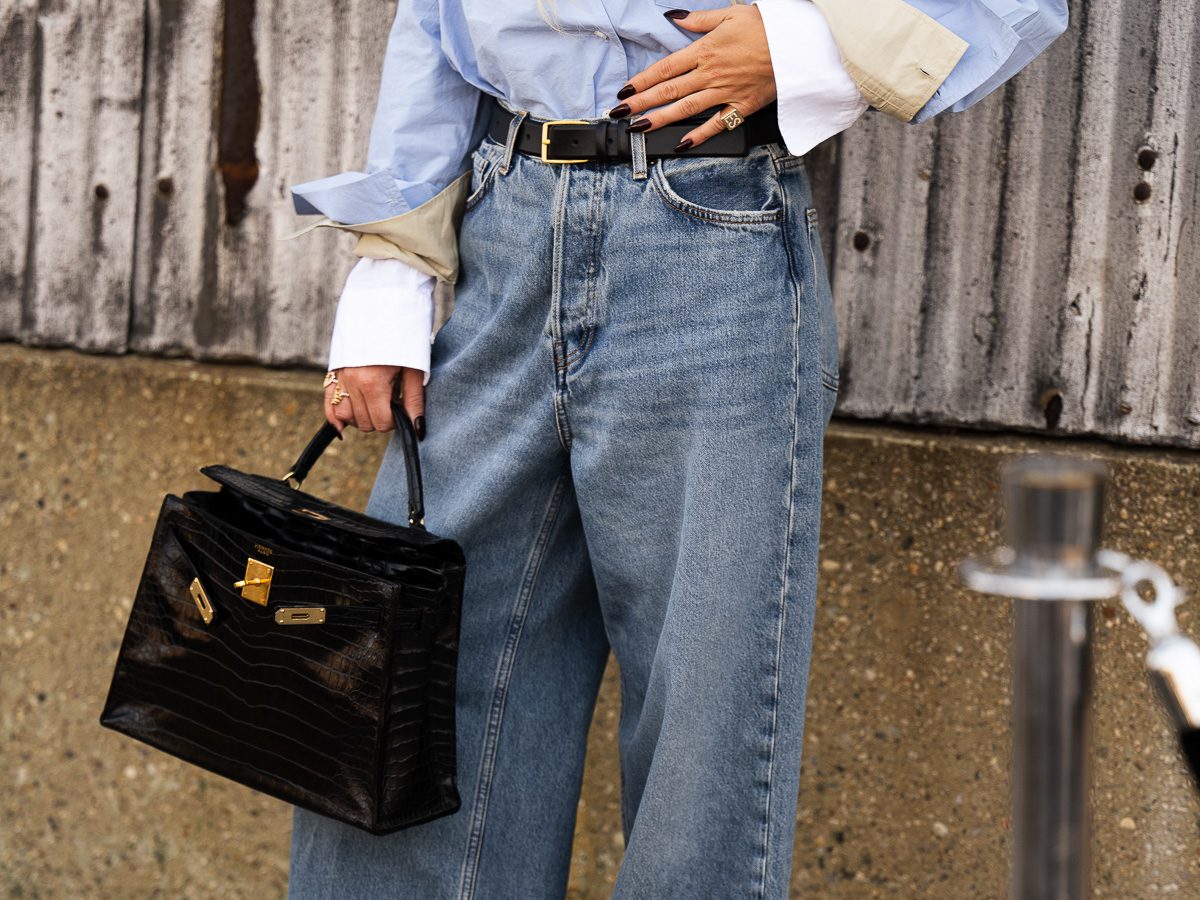 Vintage Hermes Kelly Croc 1