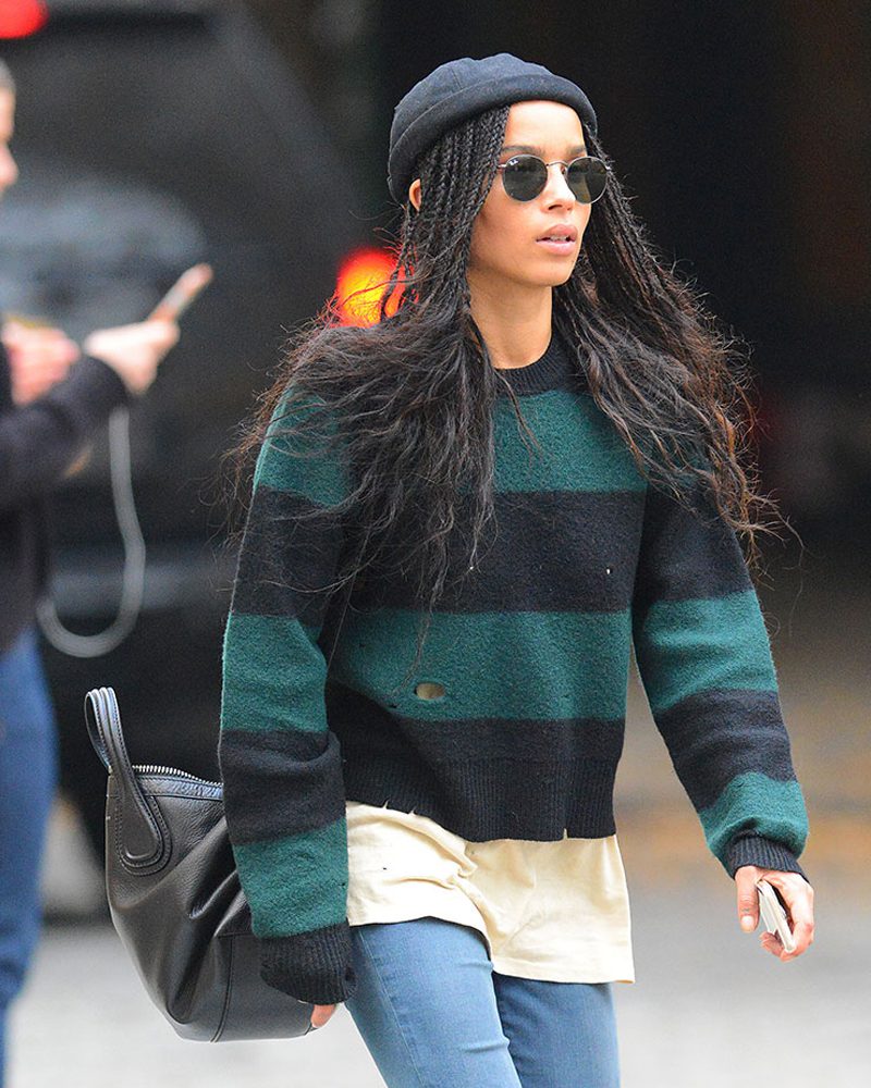 Zoe Kravitz Givenchy Nightingale Bag Zoe Kravitz Givenchy Nightingale Bag