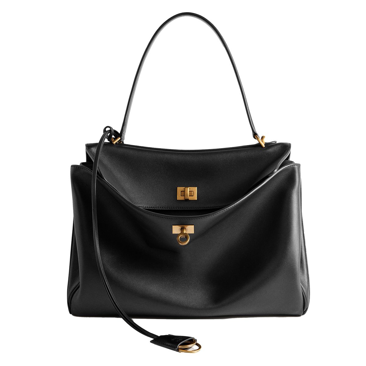 balenciaga Women s Rodeo Handbag Medium in Black