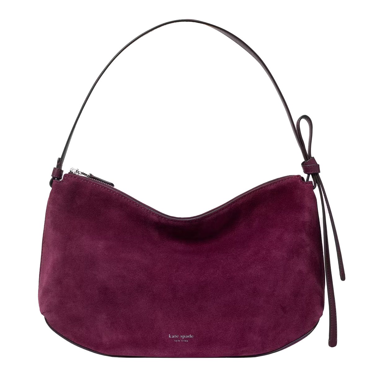 kate spade Loop Suede Large Shoulder Bag