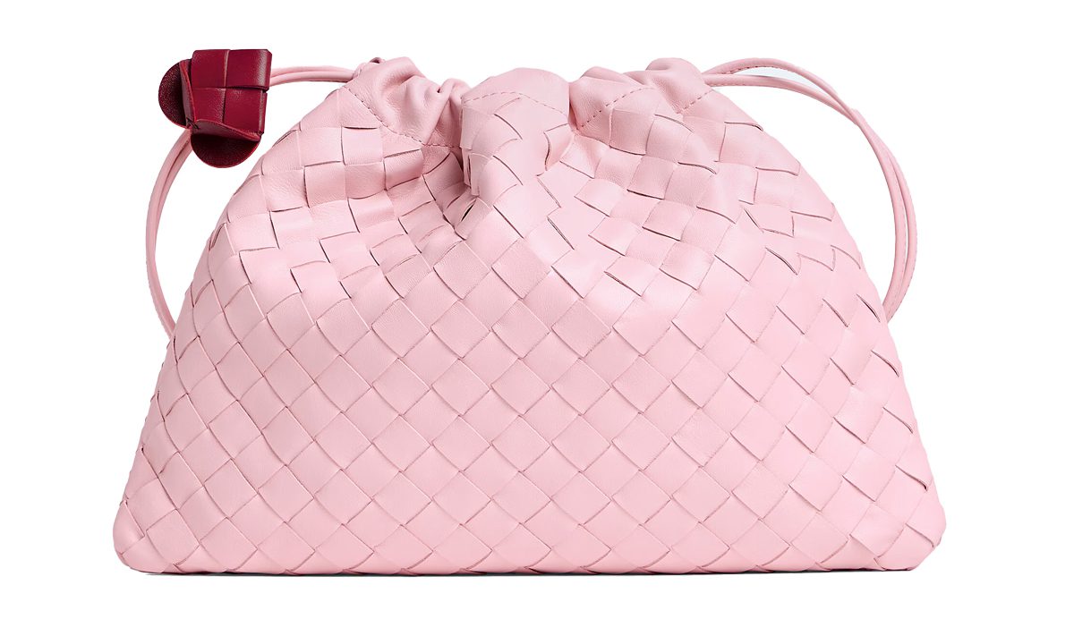 Bottega Veneta Veneta handbag in black intrecciato leather