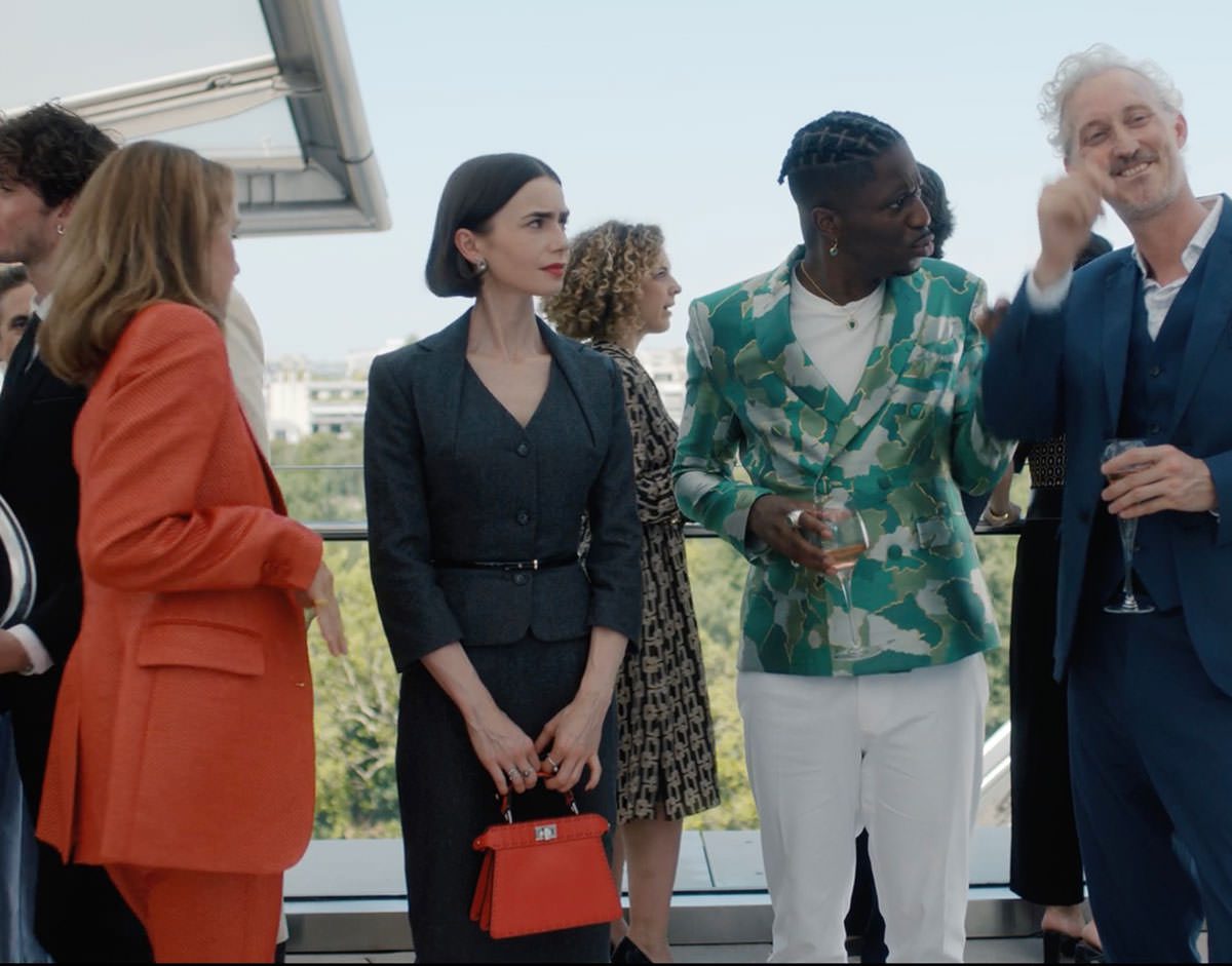 Emily in Paris S05E07 Emily Fendi Peekaboo