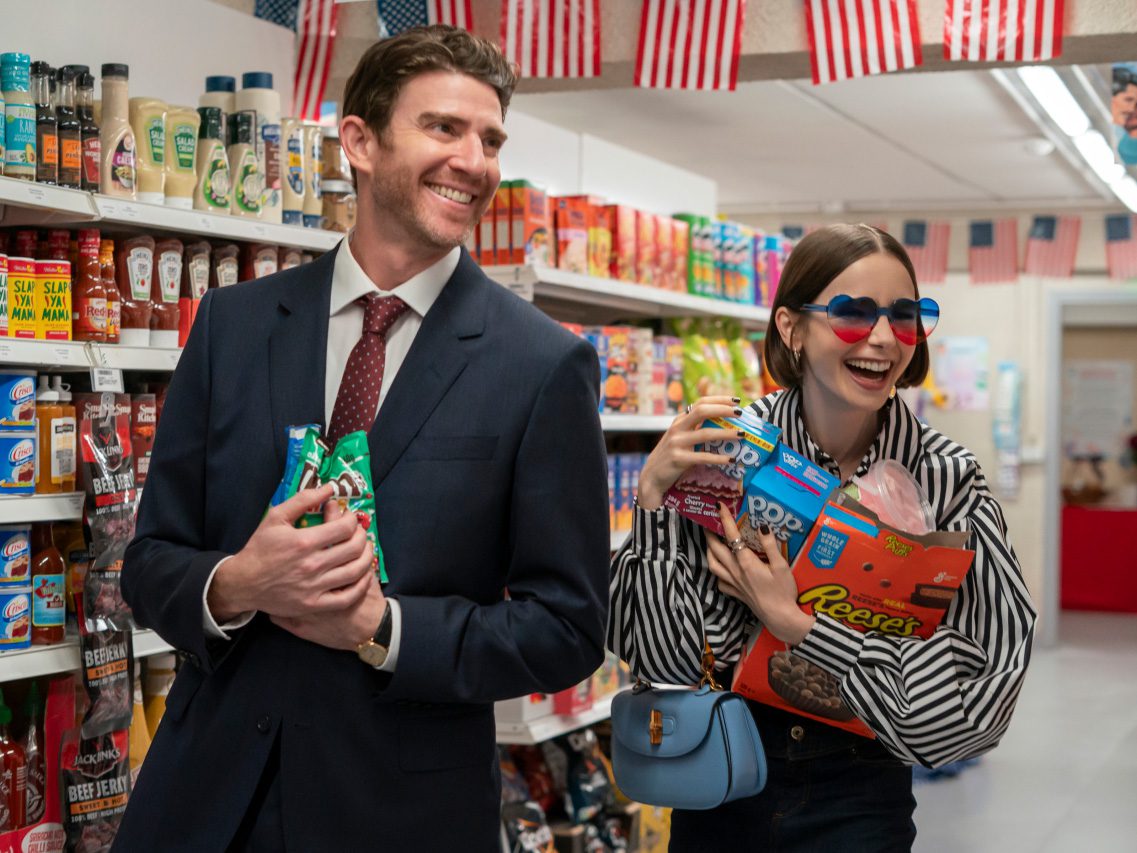 Front Page 2 Emily in Paris Season 5 Gucci Bamboo Bag