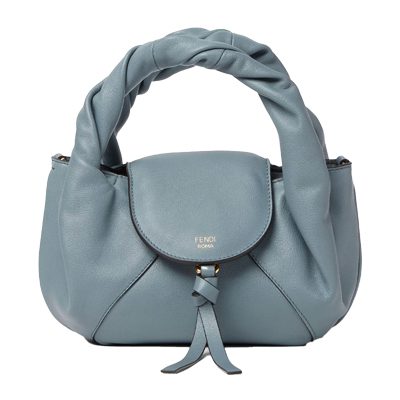 Front Page No Ads 11 Fendi Spy Mini Mercury blue leather mini bag