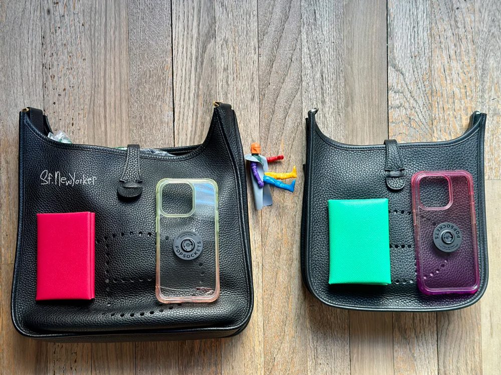 Hermes Evelyne 29 and 23 Size Comparisson