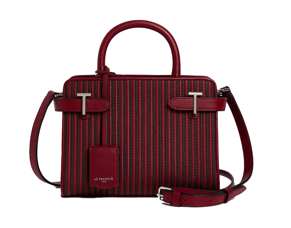 Le Tanneur Emilie small handbag in braided leather