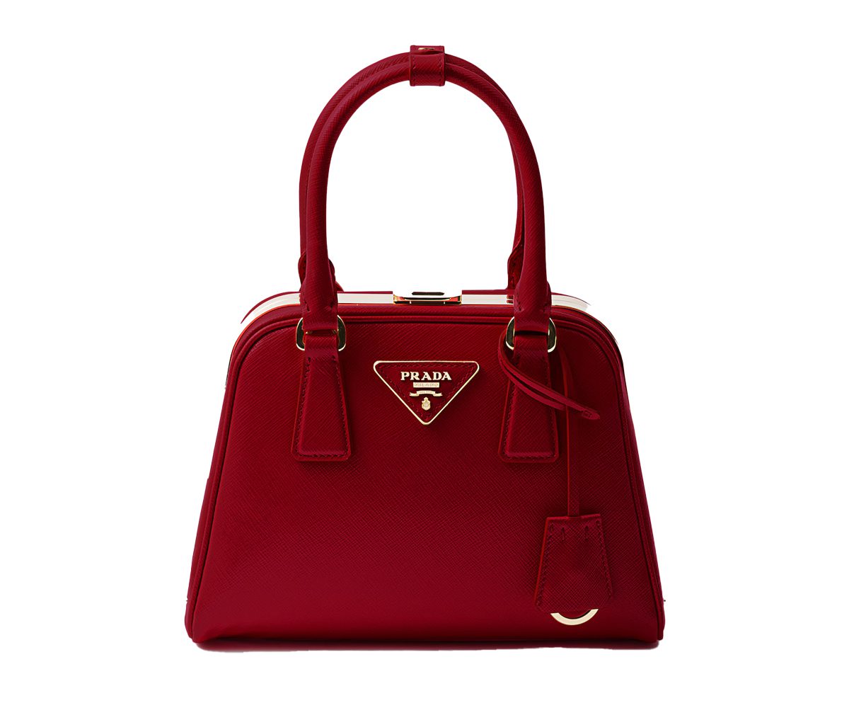 Prada Pyramid Saffiano leather mini bag