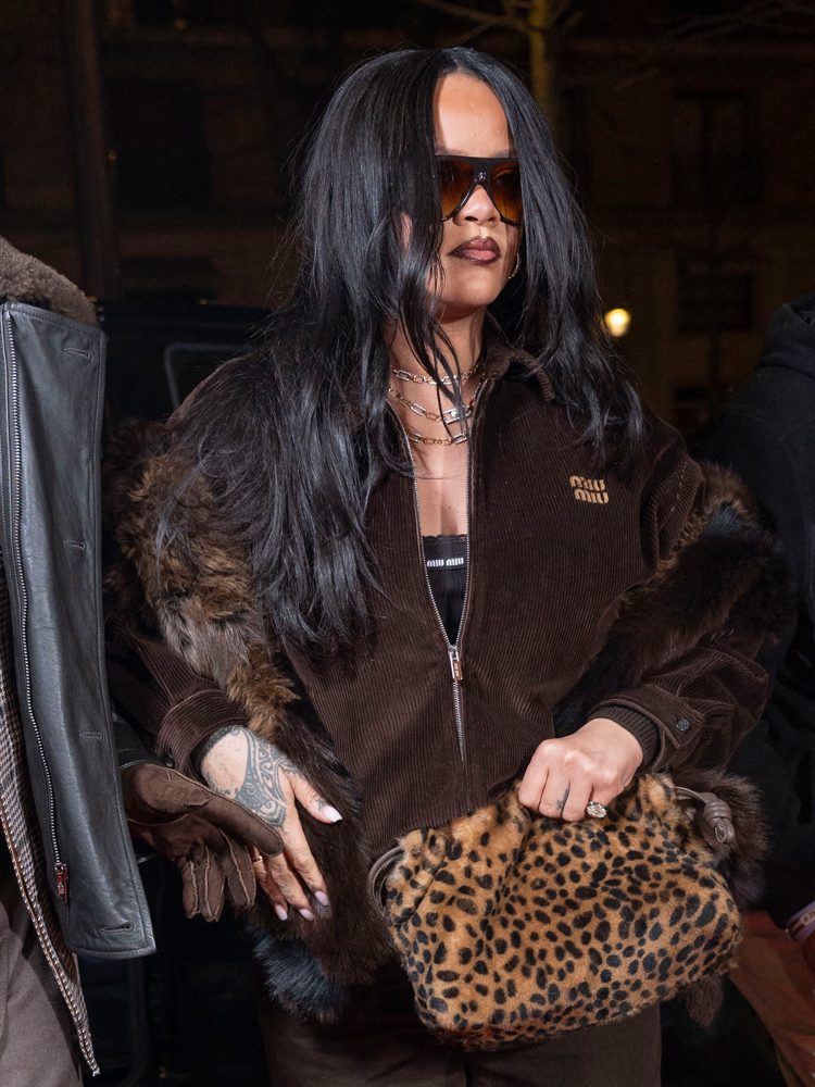 Rihanna Loewe Flamenco Bag
