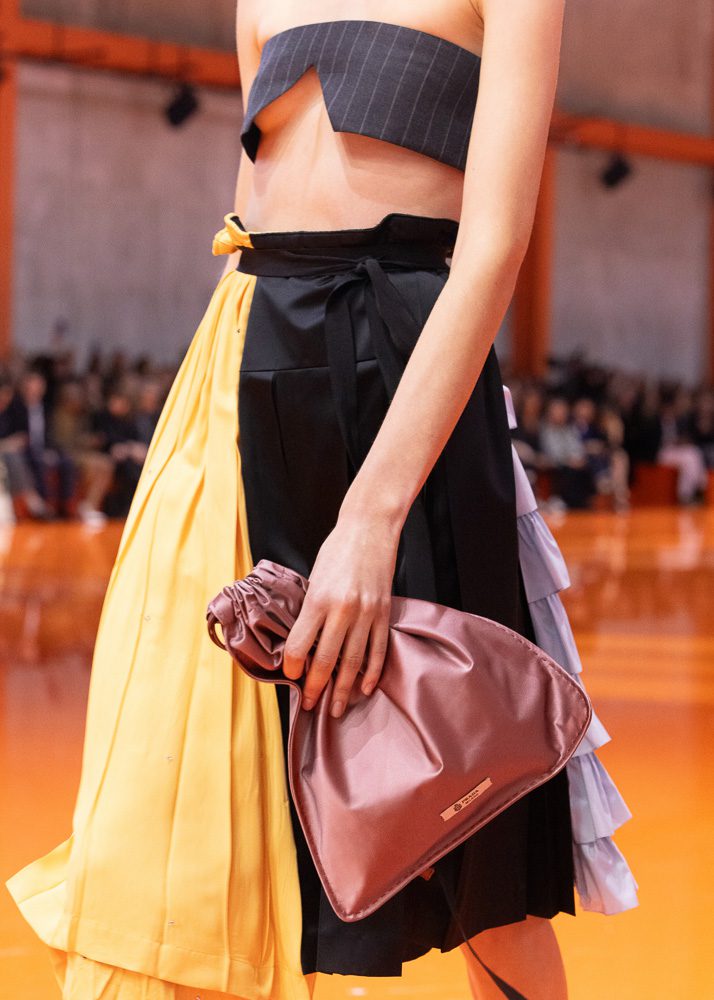 Satin Prada Pouch
