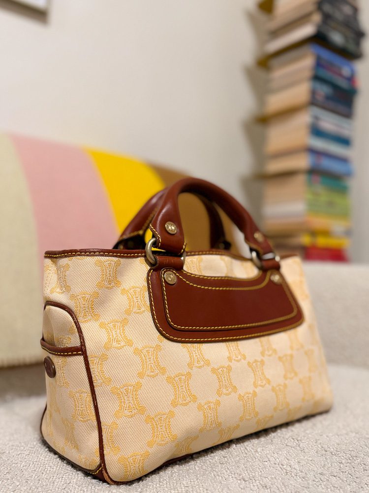 Celine Boogie Bag Yellow Macadame 1 Celine Boogie Bag Yellow Macadame 1