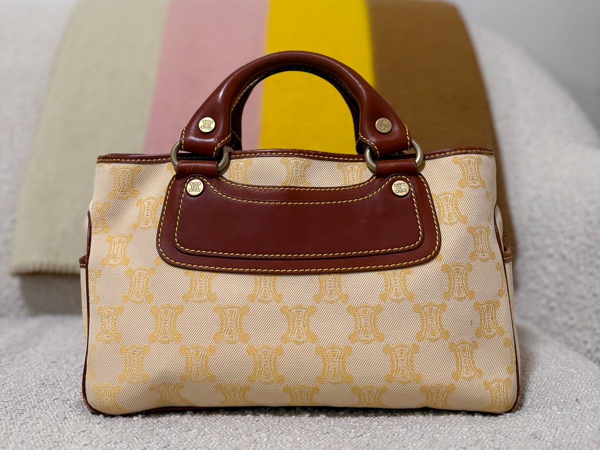 Celine Boogie Bag Yellow Triomphe 1
