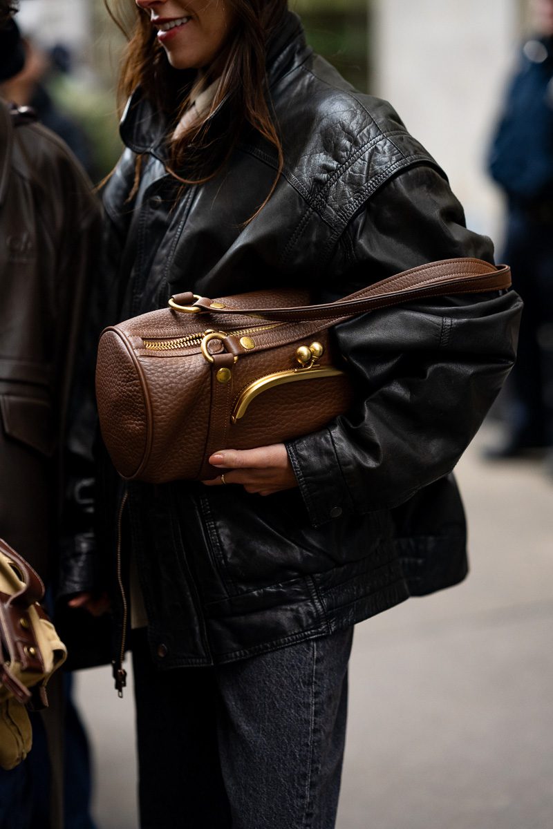 Coach Kisslock Barrel Bag Brown Coach Kisslock Barrel Bag Brown