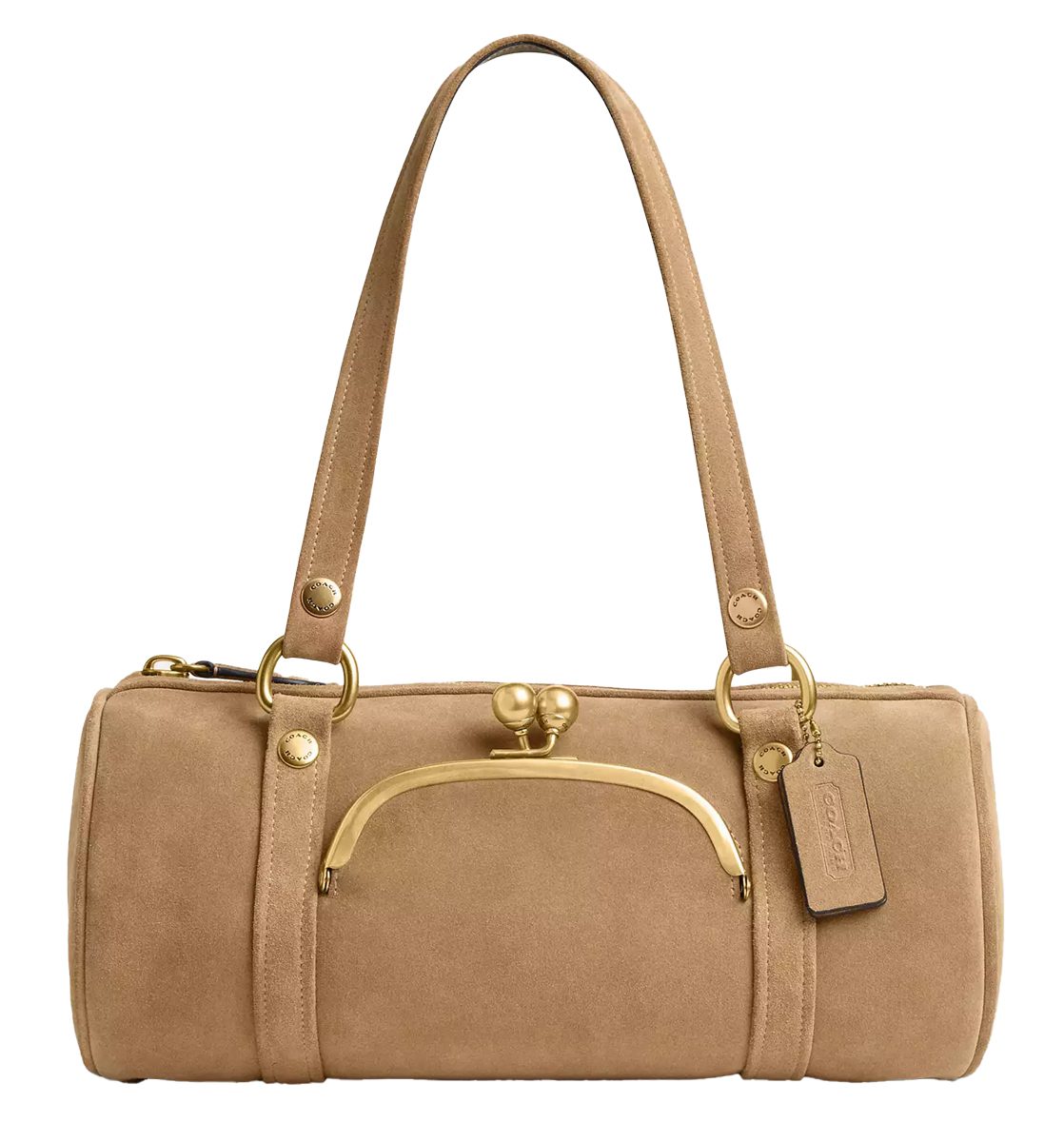 Coach Kisslock Barrel Bag in Soul