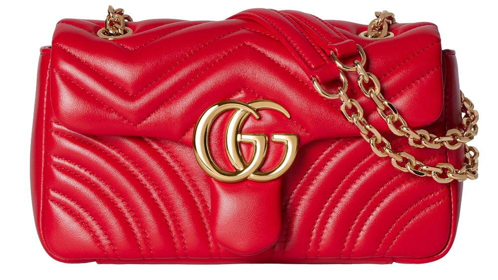 Gucci Marmont Small Red Bag