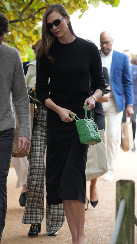 Karlie Kloss Dior Lady Bag