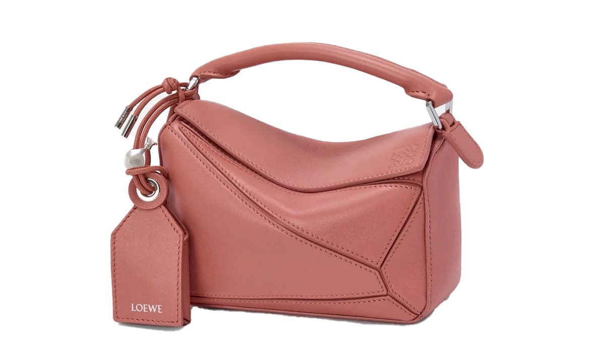 Loewe Mini Featherlight Puzzle bag in nappa lambskin
