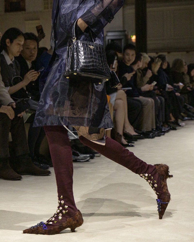 Prada Examines the Many Layers of the Modern Woman for Fall 2026 14 Prada Spring 2026 Runway Bags 15