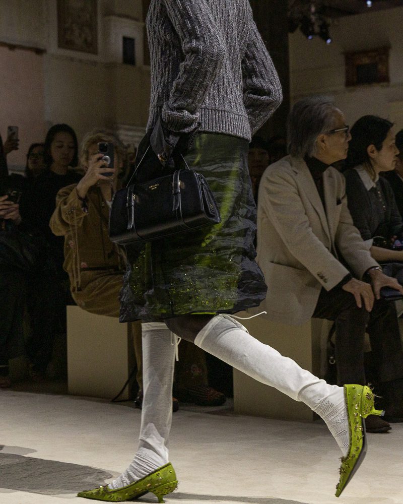 Prada Examines the Many Layers of the Modern Woman for Fall 2026 26 Prada Spring 2026 Runway Bags 20