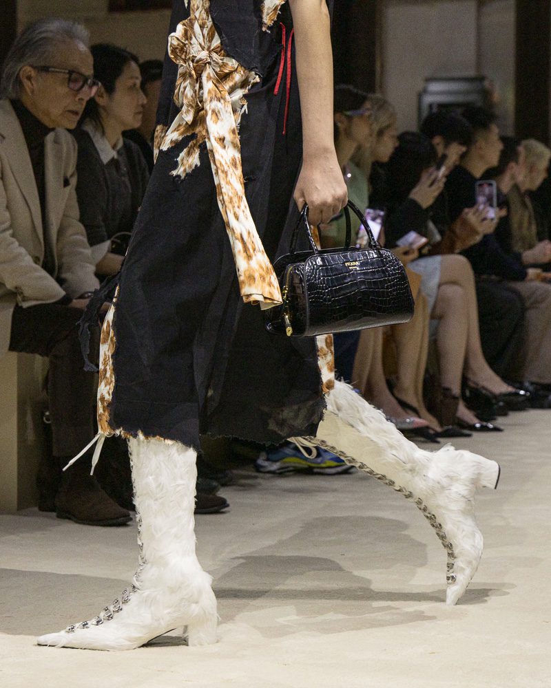 Prada Examines the Many Layers of the Modern Woman for Fall 2026 25 Prada Spring 2026 Runway Bags 26