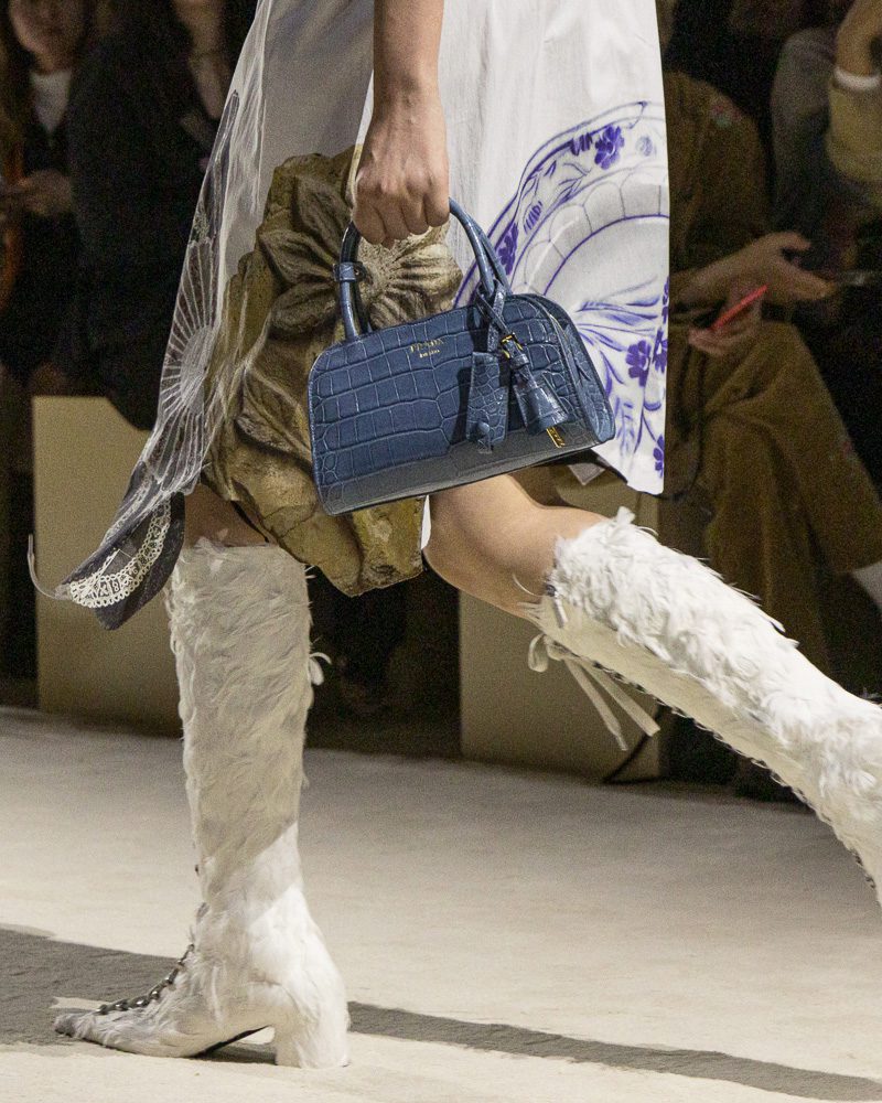 Prada Examines the Many Layers of the Modern Woman for Fall 2026 24 Prada Spring 2026 Runway Bags 39